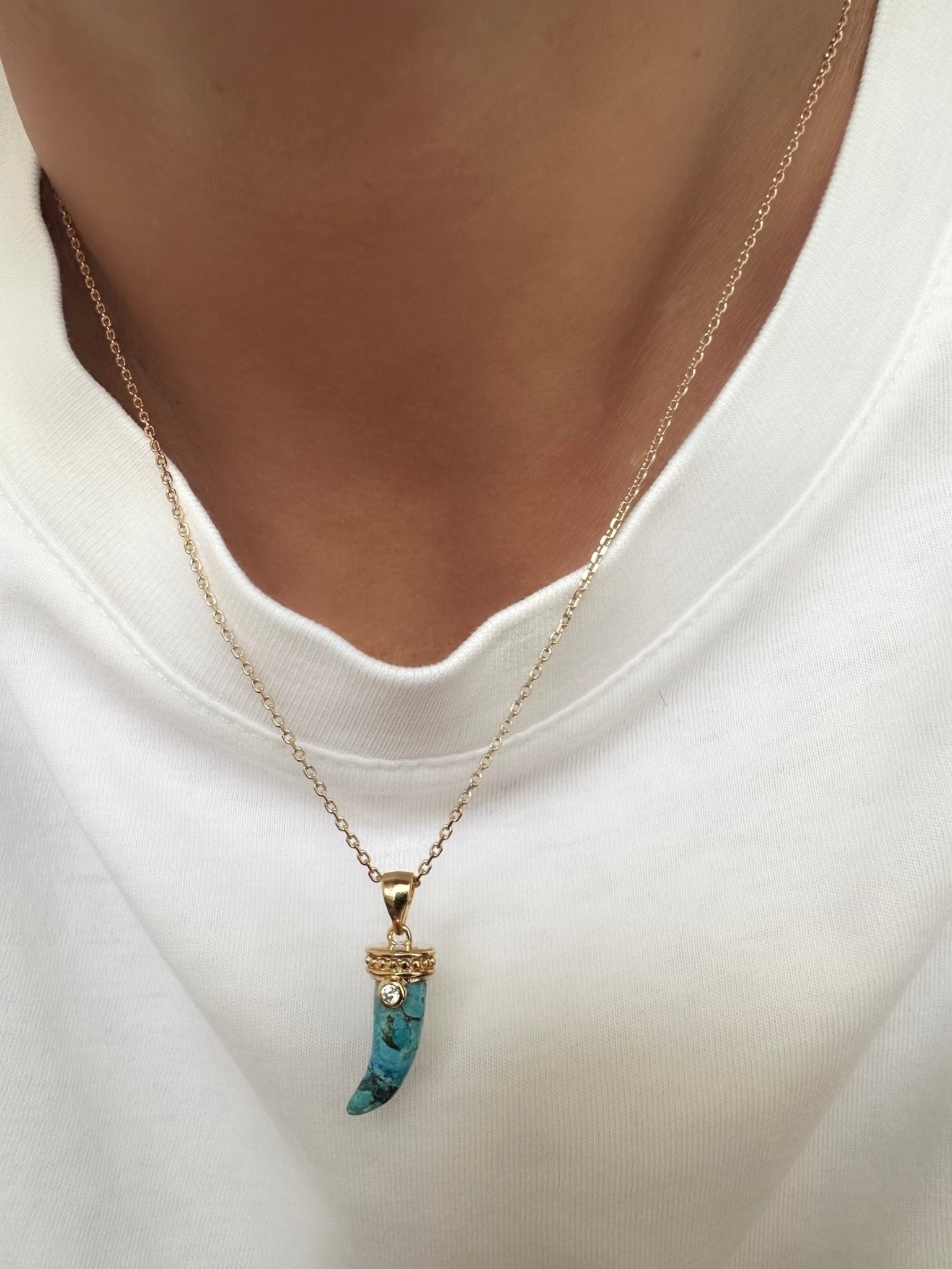 Collar Siracusa Petite (Turquesa) - LE MARSHAND™