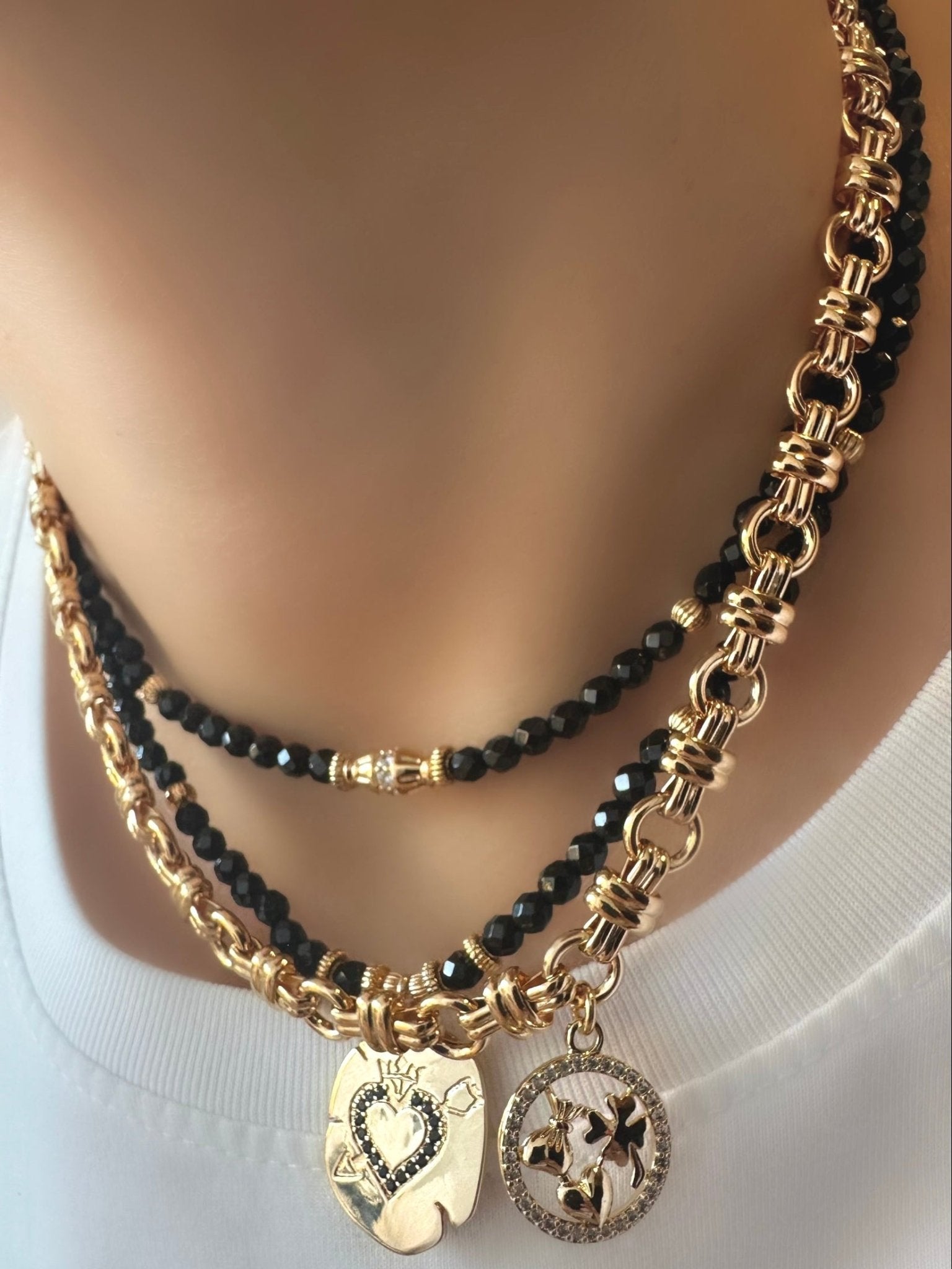 Collar Stones Onix Clarisse - LE MARSHAND™