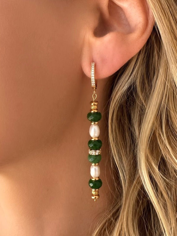 Pendientes Stones Collection Nº 1 - Jade