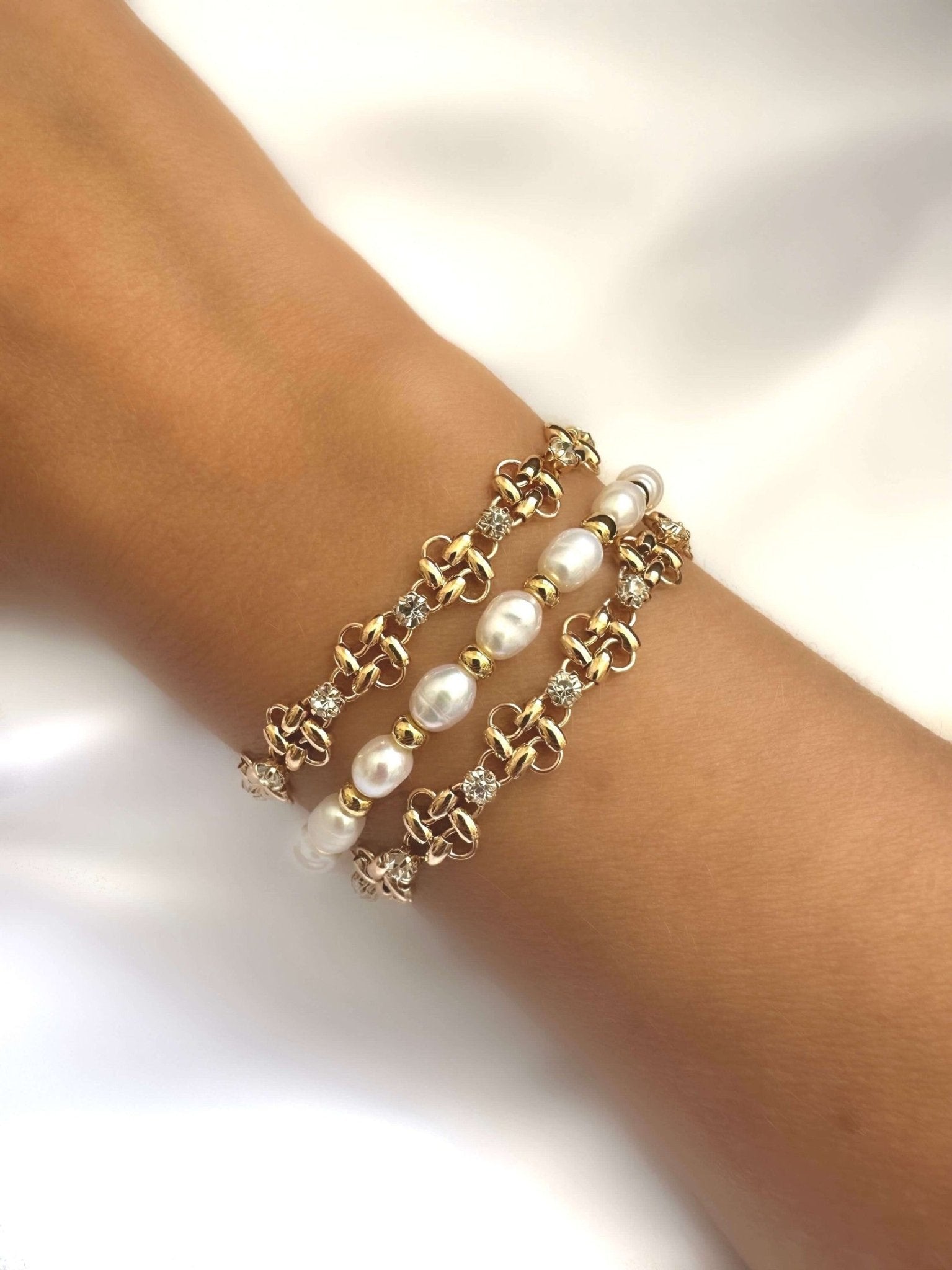Pulsera Dolce Pearl Solis - LE MARSHAND™