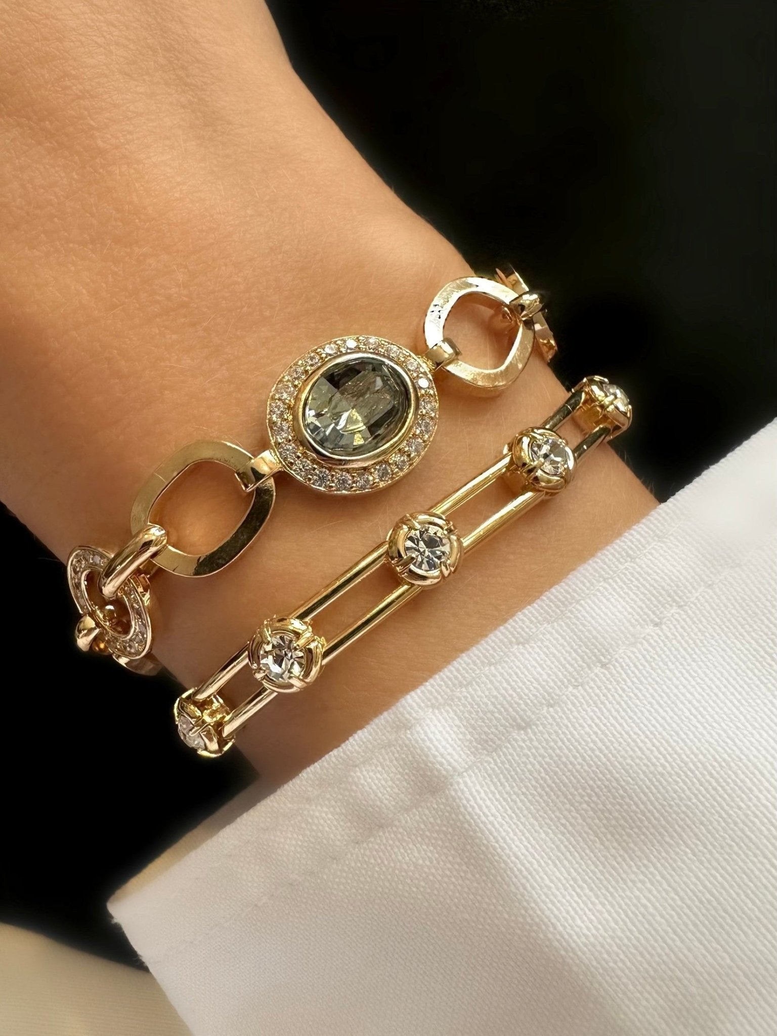 Pulsera Marquesa (Gris) - LE MARSHAND™