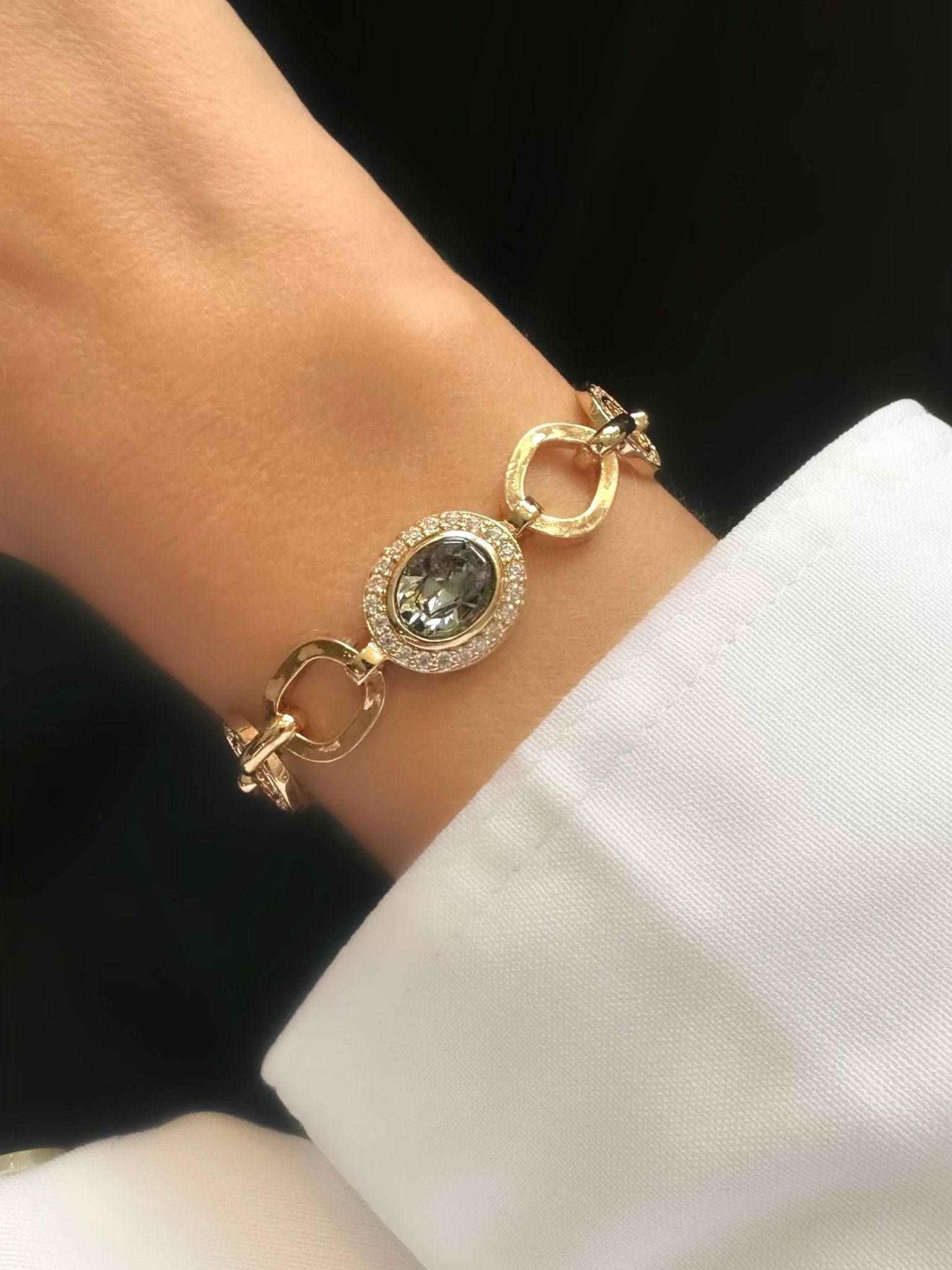 Pulsera Marquesa (Gris) - LE MARSHAND™