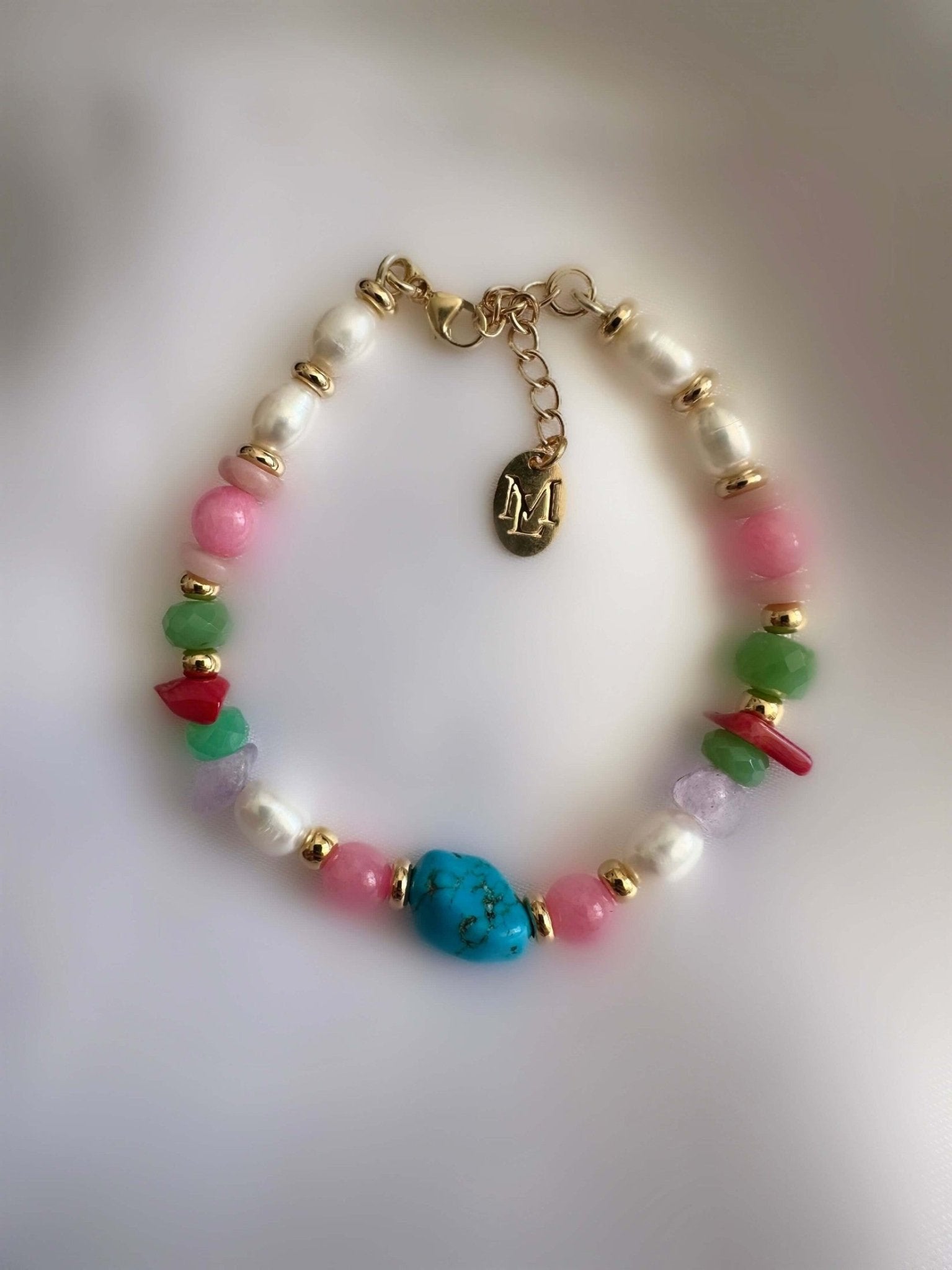 Pulsera Messy Color (Piedras naturales) - LE MARSHAND™