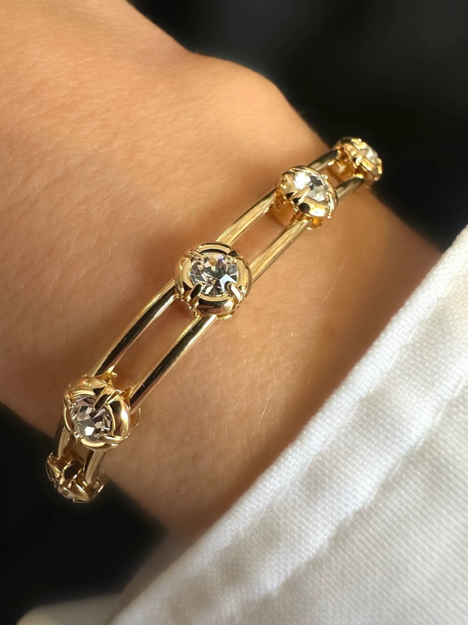 Pulsera Mónaco (White) - LE MARSHAND™
