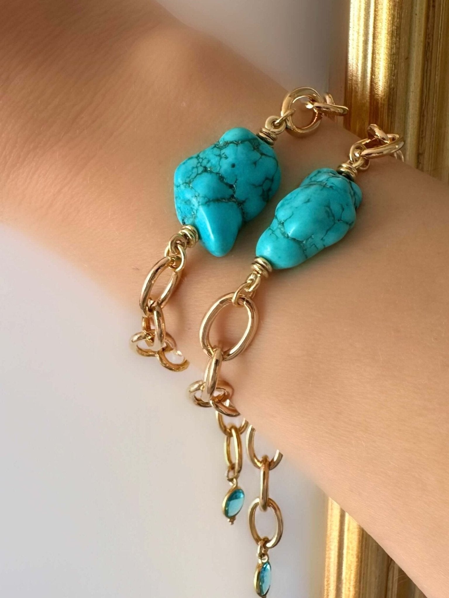 Pulsera Océano Turquesa - LE MARSHAND™
