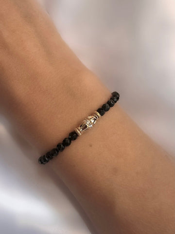 Bracelet Stones Onyx Clarisse