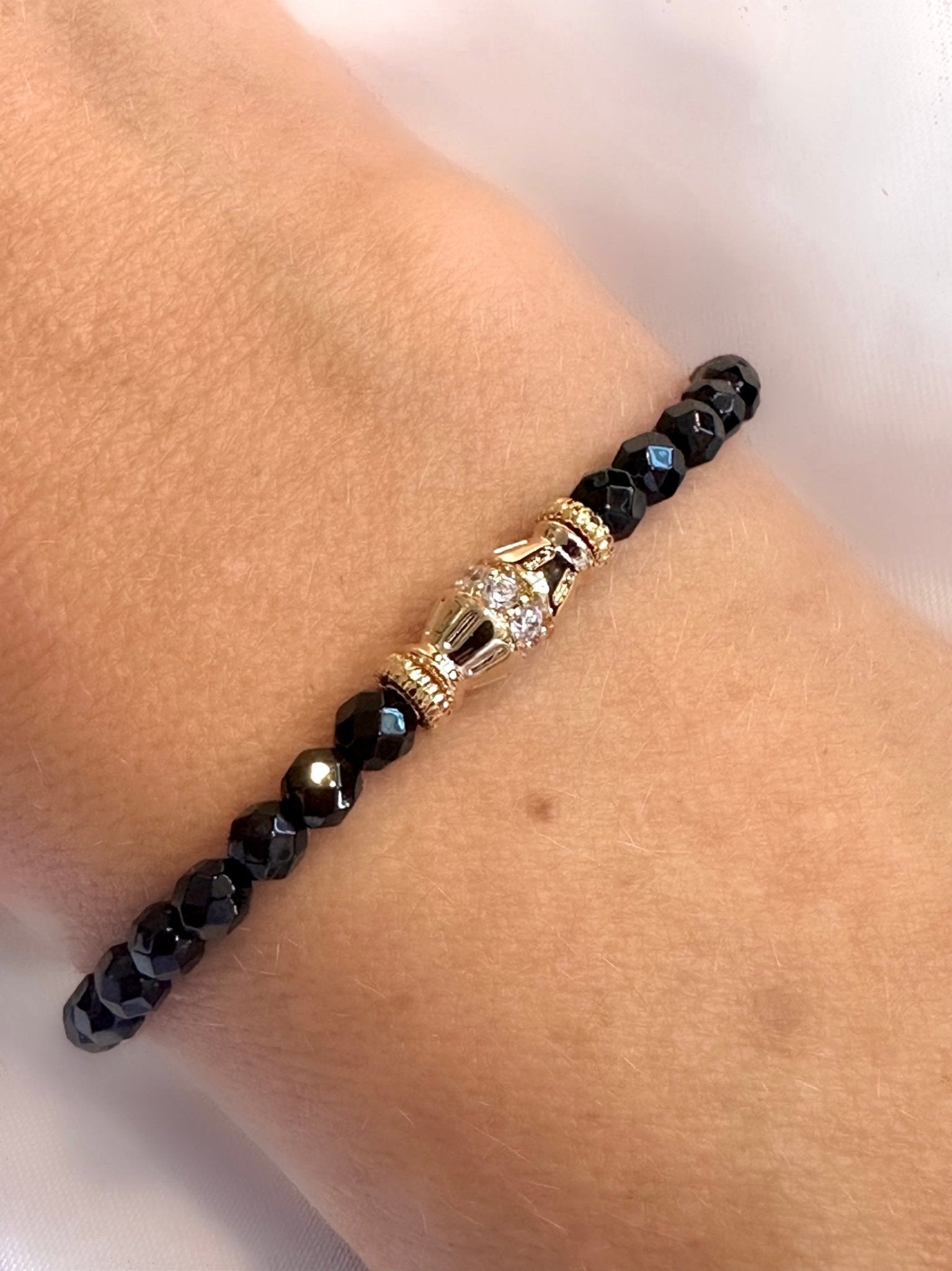 Pulsera Stones Onix Clarisse - LE MARSHAND™
