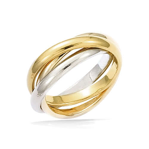Le Marshand®  -  Joyería en plata 925, chapado en Oro 24K - Anillo Trio - Diseños propios - Brazaletes, pulseras, collares y pendientes - Joyería online - Mallorca
