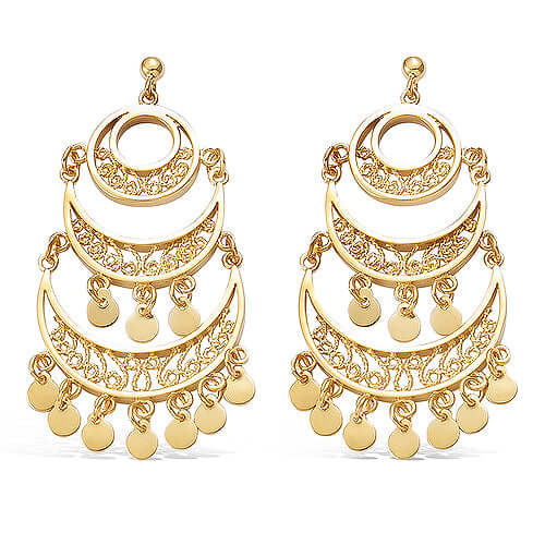 Le Marshand®  -  Joyería en plata 925, chapado en Oro 24K - Pendientes Leon Alberti - Diseños propios - Brazaletes, pulseras, collares y pendientes - Joyería online - Mallorca