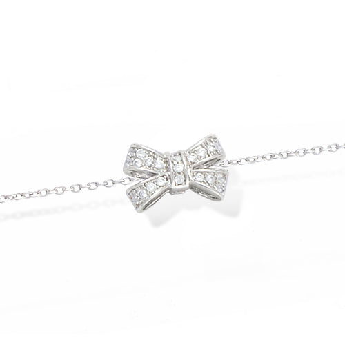 Le Marshand®  -  Joyería en plata 925, chapado en Oro 24K - Pulsera Thin lazo (Plata) - Diseños propios - Brazaletes, pulseras, collares y pendientes - Joyería online - Mallorca