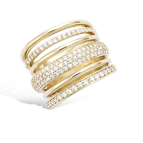 Le Marshand®  -  Joyería en plata 925, chapado en Oro 24K - Anillo Colette - Diseños propios - Brazaletes, pulseras, collares y pendientes - Joyería online - Mallorca