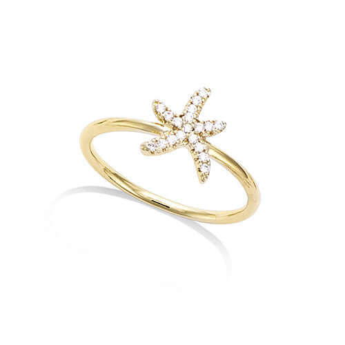 Le Marshand®  -  Joyería en plata 925, chapado en Oro 24K - Anillo Estrella de mar - Diseños propios - Brazaletes, pulseras, collares y pendientes - Joyería online - Mallorca