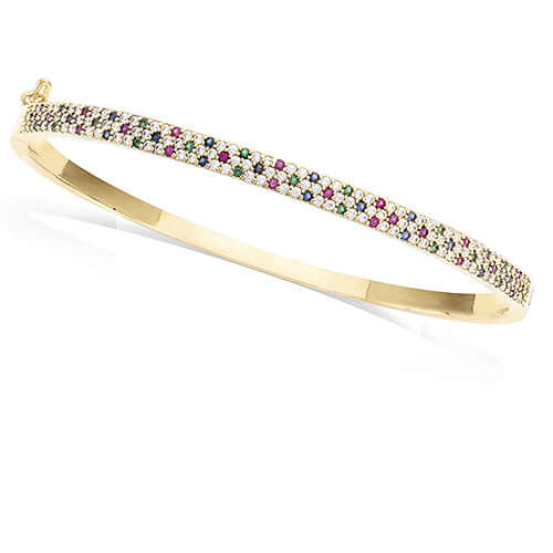Le Marshand®  -  Joyería en plata 925, chapado en Oro 24K - Brazalete Confeti - Diseños propios - Brazaletes, pulseras, collares y pendientes - Joyería online - Mallorca