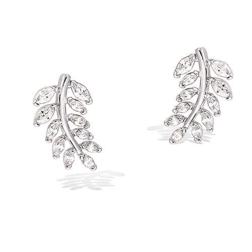 Le Marshand®  -  Joyería en plata 925, chapado en Oro 24K - Pendientes Rama Degradé (Plata 925) - Diseños propios - Brazaletes, pulseras, collares y pendientes - Joyería online - Mallorca
