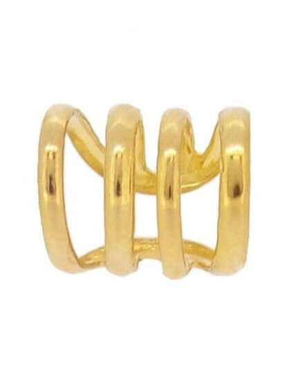 Le Marshand®  -  Joyería en plata 925, chapado en Oro 24K - Cuff  4 tiras - Diseños propios - Brazaletes, pulseras, collares y pendientes - Joyería online - Mallorca