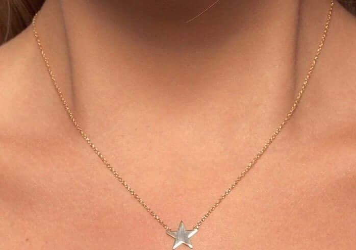 Le Marshand®  -  Joyería en plata 925, chapado en Oro 24K - Collar Estrella de Plata - Diseños propios - Brazaletes, pulseras, collares y pendientes - Joyería online - Mallorca