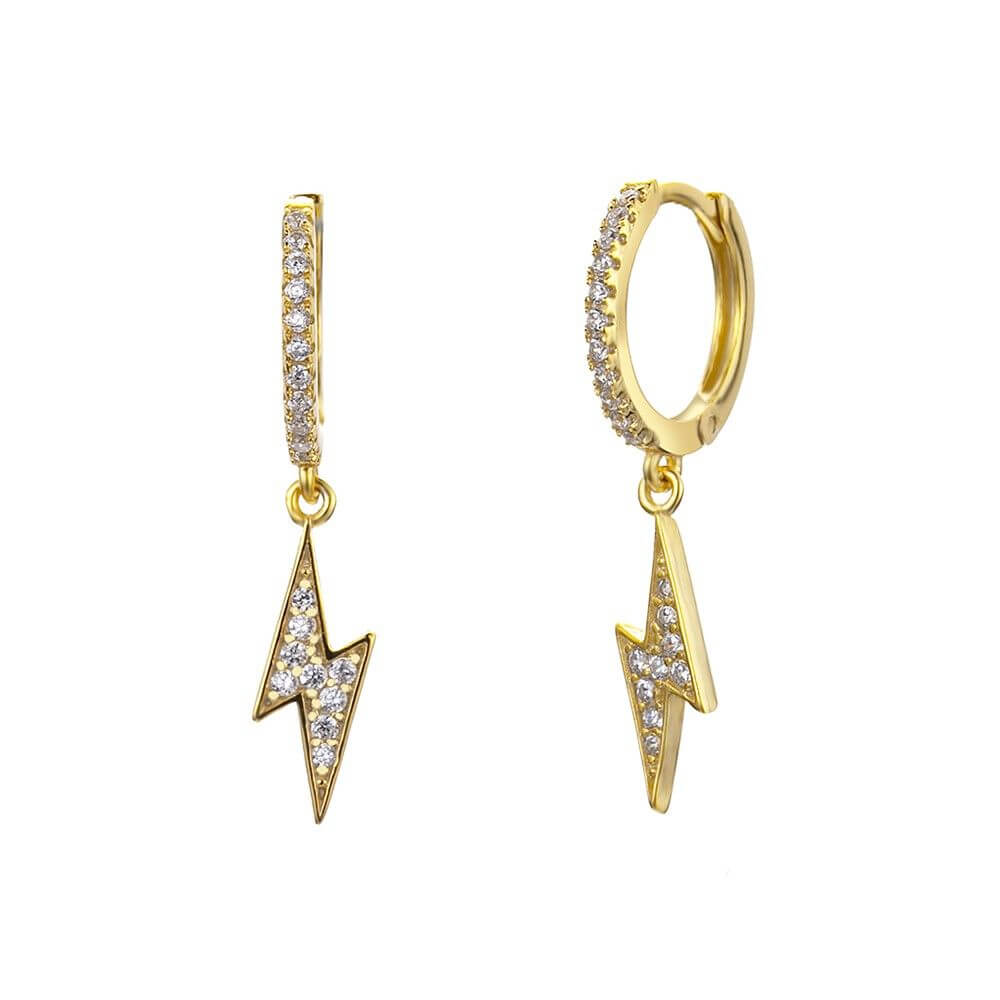 Le Marshand®  -  Joyería en plata 925, chapado en Oro 24K - Arito Rayo - Diseños propios - Brazaletes, pulseras, collares y pendientes - Joyería online - Mallorca