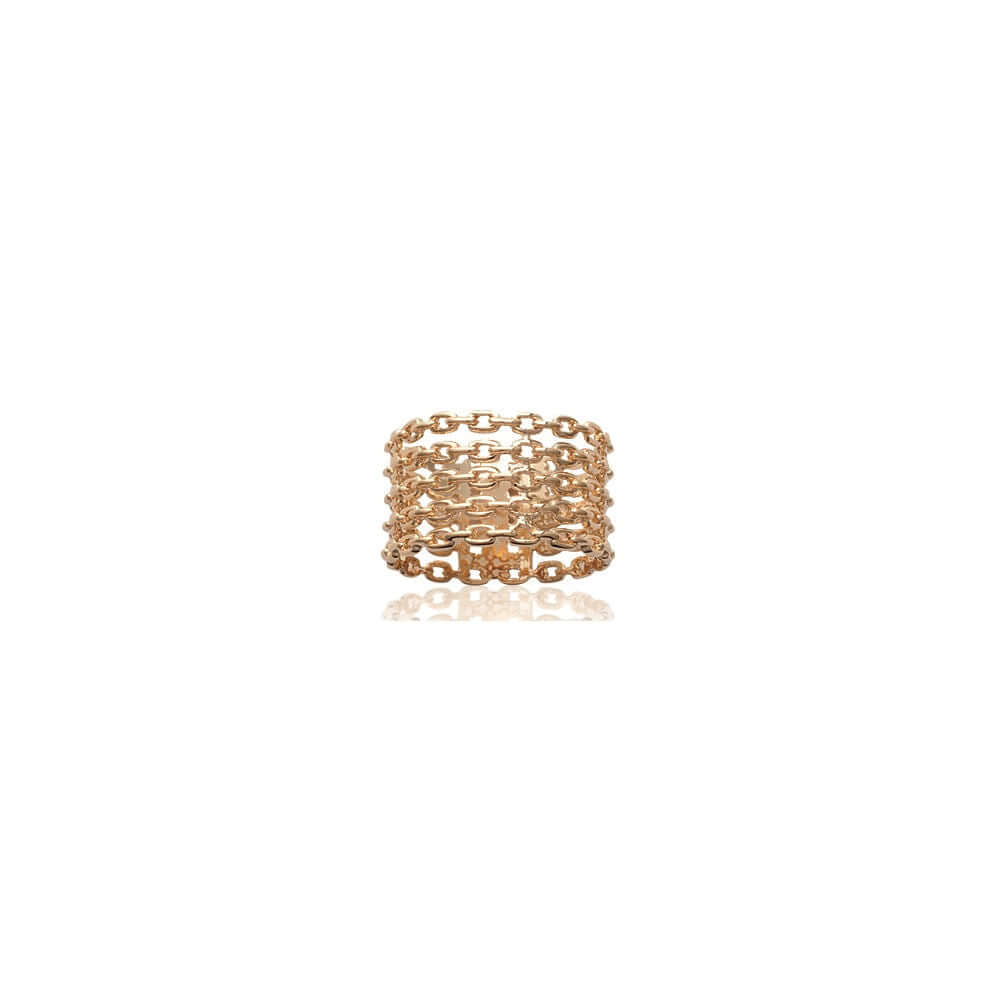 Le Marshand®  -  Joyería en plata 925, chapado en Oro 24K - Anillo Garnier Oro (RBJ) - Diseños propios - Brazaletes, pulseras, collares y pendientes - Joyería online - Mallorca