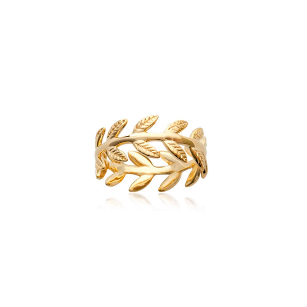 Le Marshand®  -  Joyería en plata 925, chapado en Oro 24K - Anillo Laurel - Diseños propios - Brazaletes, pulseras, collares y pendientes - Joyería online - Mallorca