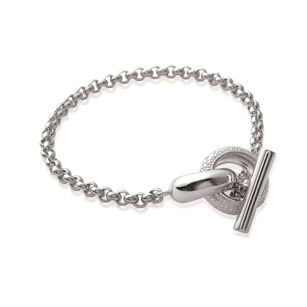 Le Marshand®  -  Joyería en plata 925, chapado en Oro 24K - Pulsera Rocio (Plata) - Diseños propios - Brazaletes, pulseras, collares y pendientes - Joyería online - Mallorca