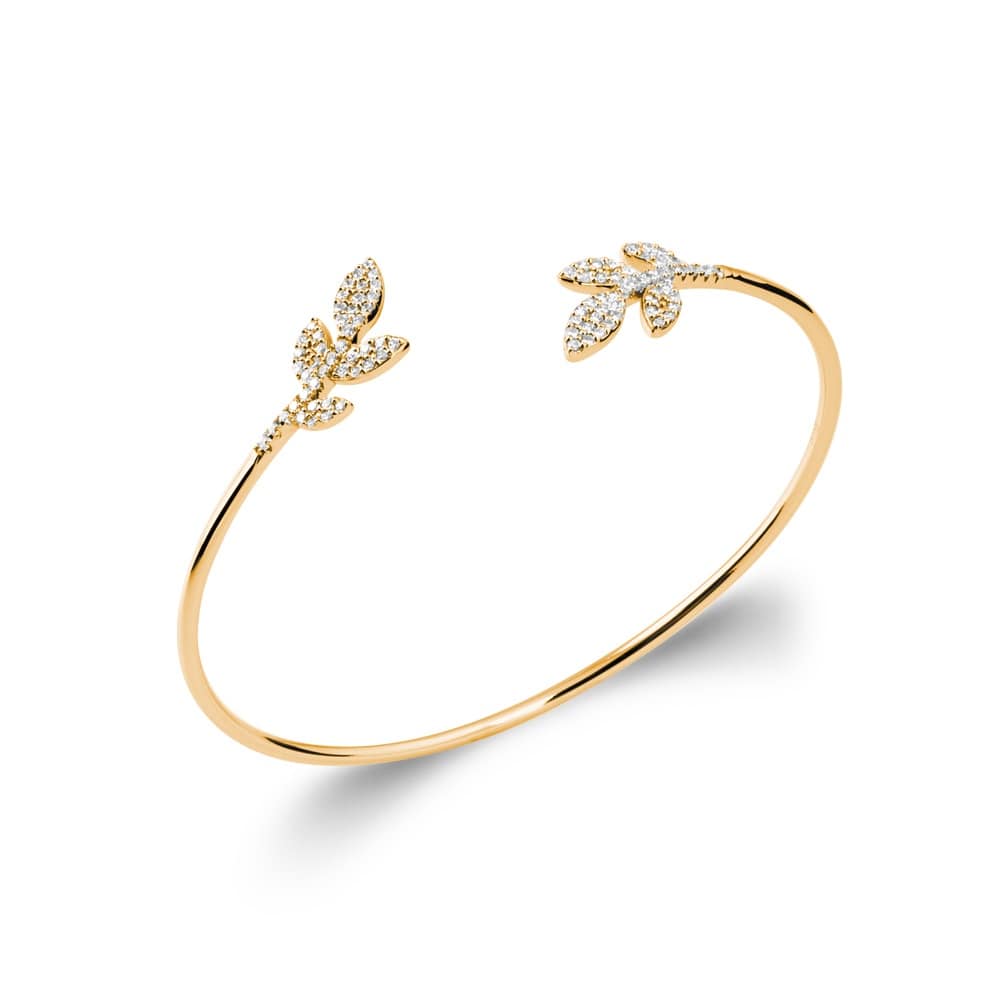 Le Marshand®  -  Joyería en plata 925, chapado en Oro 24K - Pulsera Circ Ramita - Diseños propios - Brazaletes, pulseras, collares y pendientes - Joyería online - Mallorca