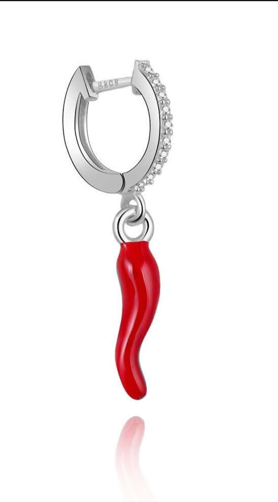 Le Marshand®  -  Joyería en plata 925, chapado en Oro 24K - Arito Guindilla (Plata) - Diseños propios - Brazaletes, pulseras, collares y pendientes - Joyería online - Mallorca
