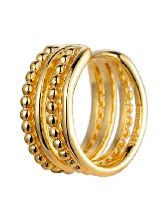 Le Marshand®  -  Joyería en plata 925, chapado en Oro 24K - Cuff 4 Tiras - Diseños propios - Brazaletes, pulseras, collares y pendientes - Joyería online - Mallorca