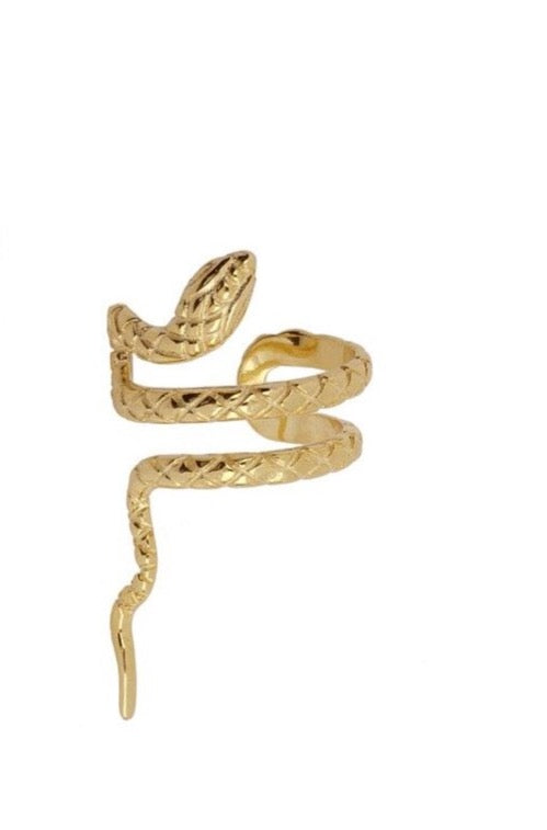 Le Marshand®  -  Joyería en plata 925, chapado en Oro 24K - Cuff Lux Serpiente - Diseños propios - Brazaletes, pulseras, collares y pendientes - Joyería online - Mallorca
