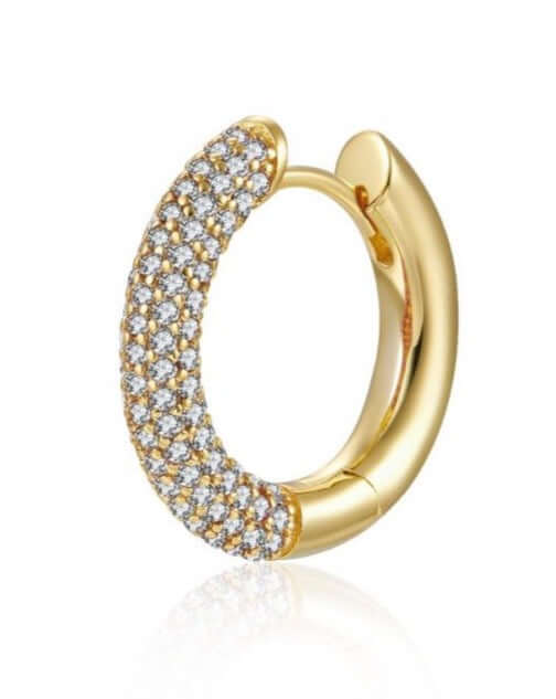 Le Marshand®  -  Joyería en plata 925, chapado en Oro 24K - Arito Lux Round - Diseños propios - Brazaletes, pulseras, collares y pendientes - Joyería online - Mallorca