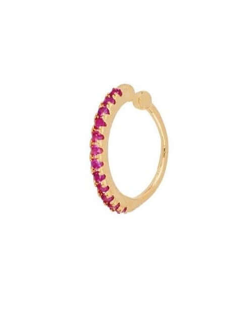 Le Marshand®  -  Joyería en plata 925, chapado en Oro 24K - Cuff Circonitas Thin rosa - Diseños propios - Brazaletes, pulseras, collares y pendientes - Joyería online - Mallorca