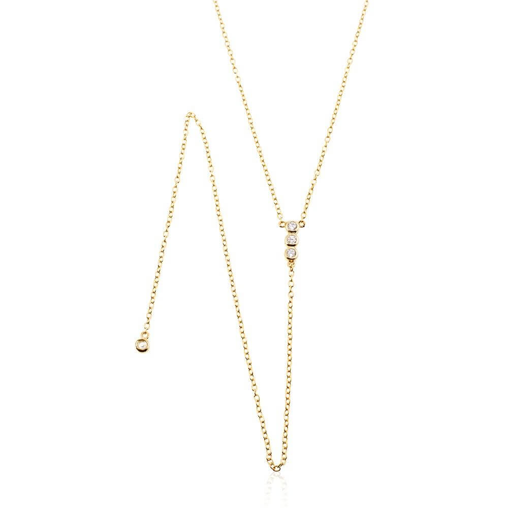 Le Marshand®  -  Joyería en plata 925, chapado en Oro 24K - Collar Ypsilon Trois - Diseños propios - Brazaletes, pulseras, collares y pendientes - Joyería online - Mallorca