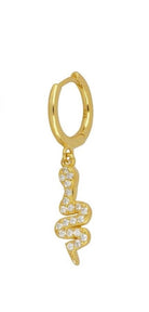 Le Marshand®  -  Joyería en plata 925, chapado en Oro 24K - Arito Serpiente - Diseños propios - Brazaletes, pulseras, collares y pendientes - Joyería online - Mallorca