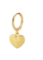 Le Marshand®  -  Joyería en plata 925, chapado en Oro 24K - Arito Corazón - Diseños propios - Brazaletes, pulseras, collares y pendientes - Joyería online - Mallorca