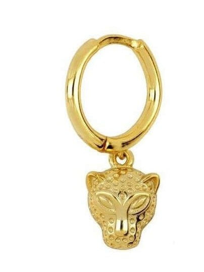 Le Marshand®  -  Joyería en plata 925, chapado en Oro 24K - Arito Jaguar - Diseños propios - Brazaletes, pulseras, collares y pendientes - Joyería online - Mallorca