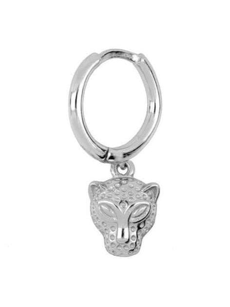 Le Marshand®  -  Joyería en plata 925, chapado en Oro 24K - Arito Jaguar (Plata) - Diseños propios - Brazaletes, pulseras, collares y pendientes - Joyería online - Mallorca