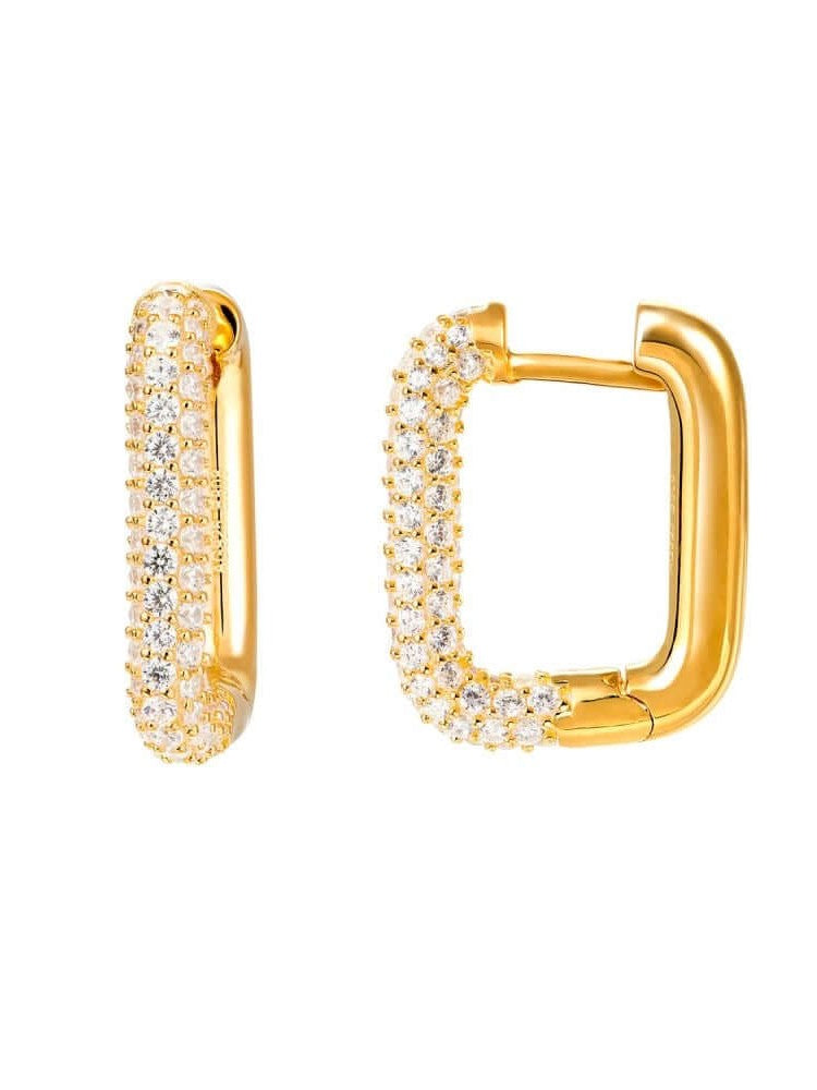 Le Marshand®  -  Joyería en plata 925, chapado en Oro 24K - Arito Lux Q - Diseños propios - Brazaletes, pulseras, collares y pendientes - Joyería online - Mallorca