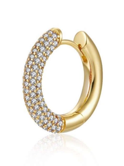 Le Marshand®  -  Joyería en plata 925, chapado en Oro 24K - Arito Lux Round - Diseños propios - Brazaletes, pulseras, collares y pendientes - Joyería online - Mallorca