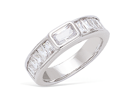 Le Marshand®  -  Joyería en plata 925, chapado en Oro 24K - Anillo Moni (Plata) (RBJ) - Diseños propios - Brazaletes, pulseras, collares y pendientes - Joyería online - Mallorca