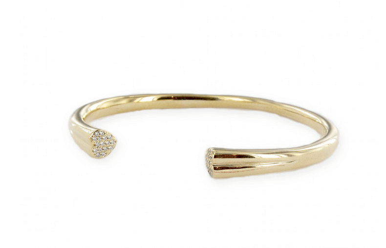 Le Marshand®  -  Joyería en plata 925, chapado en Oro 24K - Brazalete Belle Coeur - Diseños propios - Brazaletes, pulseras, collares y pendientes - Joyería online - Mallorca