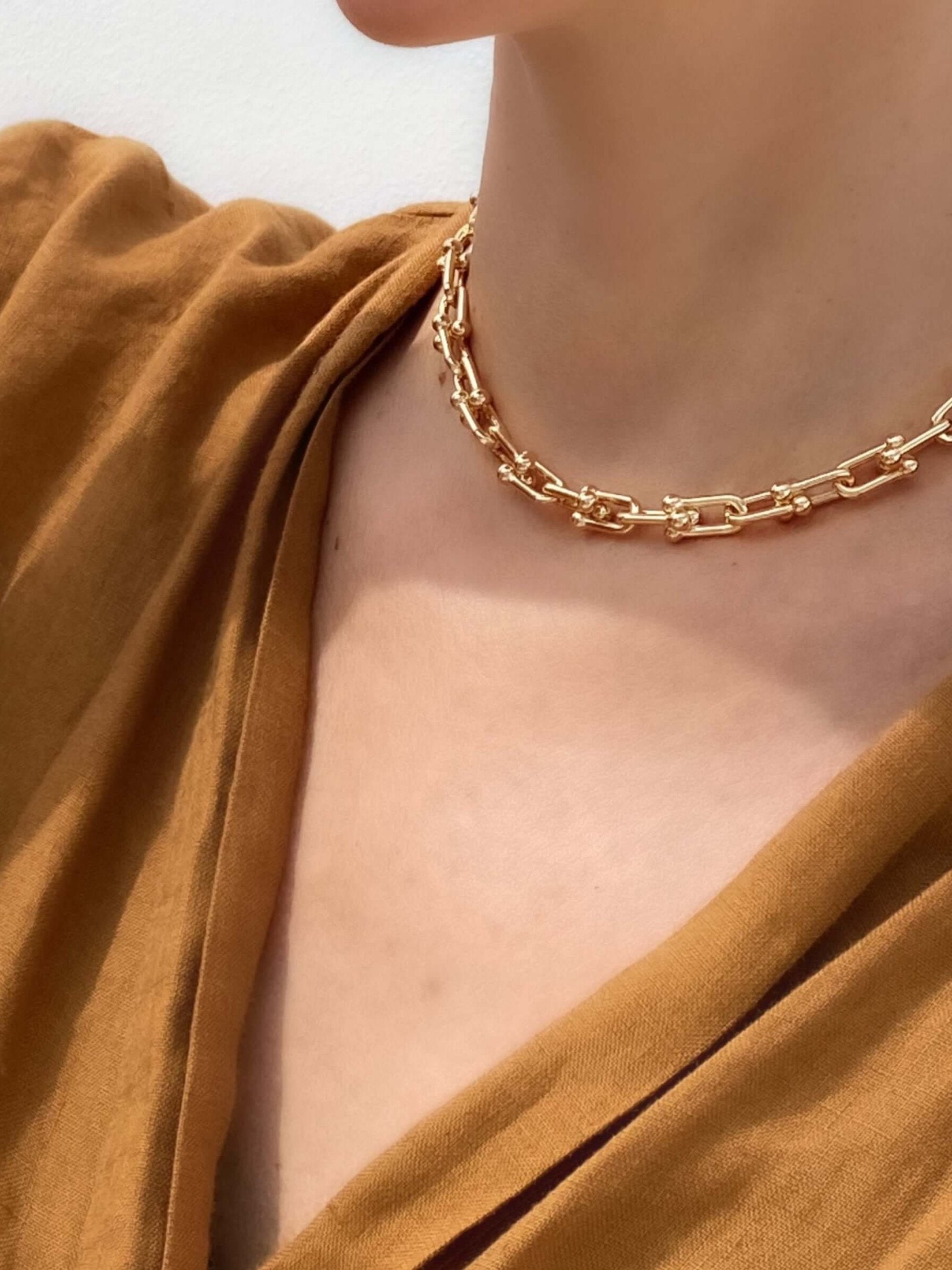 Le Marshand®  -  Joyería en plata 925, chapado en Oro 24K - Collar Amber - Diseños propios - Brazaletes, pulseras, collares y pendientes - Joyería online - Mallorca