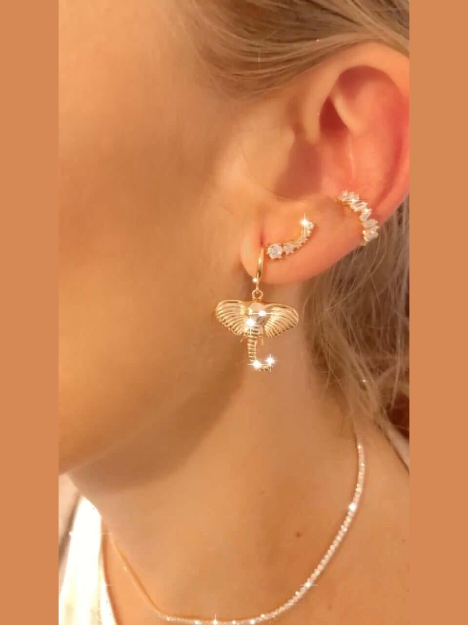 Le Marshand®  -  Joyería en plata 925, chapado en Oro 24K - Cuff Lux Barritas (Oro) - Diseños propios - Brazaletes, pulseras, collares y pendientes - Joyería online - Mallorca