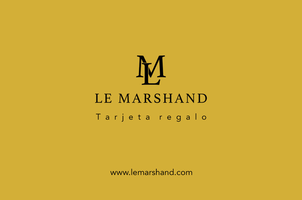 Le Marshand®  -  Joyería en plata 925, chapado en Oro 24K - Tarjeta de regalo - Diseños propios - Brazaletes, pulseras, collares y pendientes - Joyería online - Mallorca