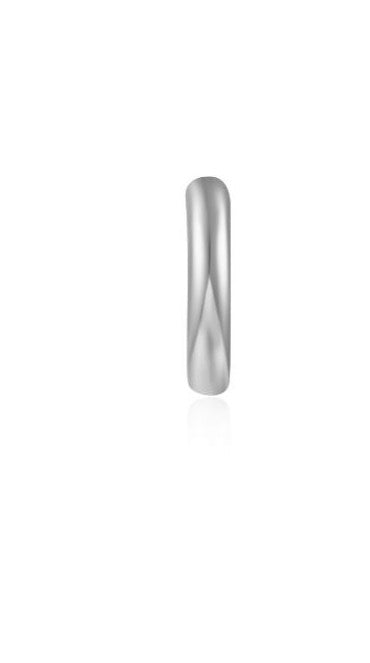 Le Marshand®  -  Joyería en plata 925, chapado en Oro 24K - Arito Liso pequeño (Plata) - Diseños propios - Brazaletes, pulseras, collares y pendientes - Joyería online - Mallorca