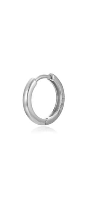 Le Marshand®  -  Joyería en plata 925, chapado en Oro 24K - Arito Liso mediano (Plata) - Diseños propios - Brazaletes, pulseras, collares y pendientes - Joyería online - Mallorca