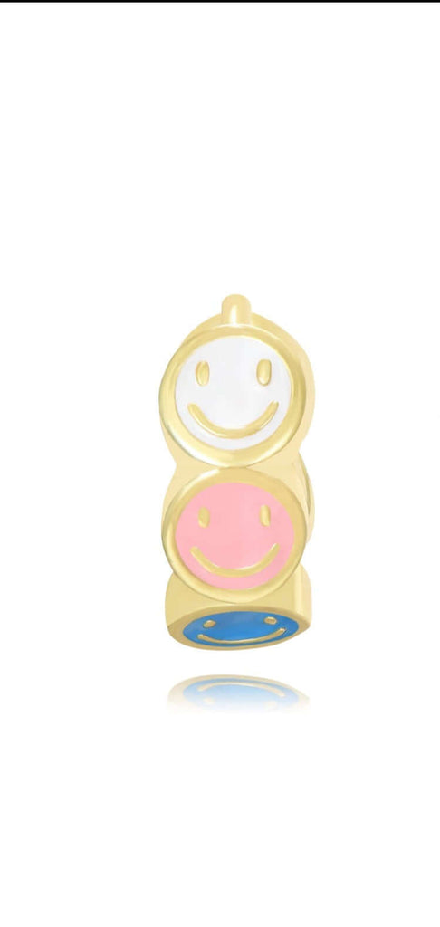 Le Marshand®  -  Joyería en plata 925, chapado en Oro 24K - Arito Smile colores - Diseños propios - Brazaletes, pulseras, collares y pendientes - Joyería online - Mallorca