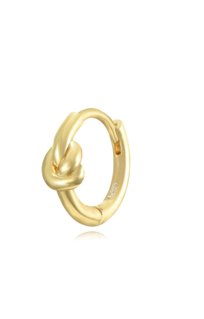 Le Marshand®  -  Joyería en plata 925, chapado en Oro 24K - Arito Nudo - Diseños propios - Brazaletes, pulseras, collares y pendientes - Joyería online - Mallorca