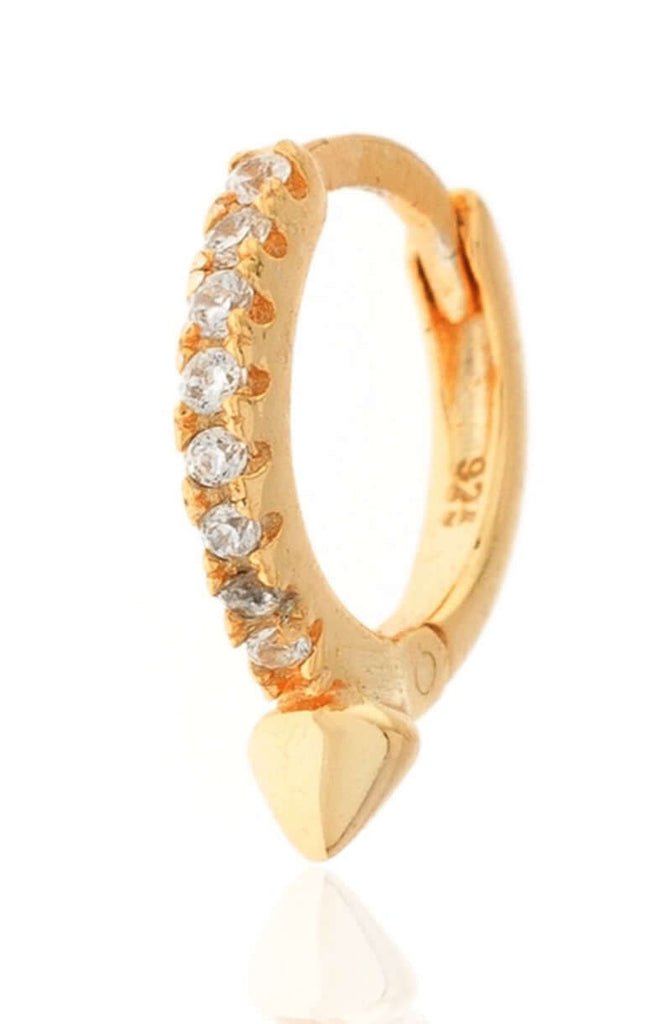 Le Marshand®  -  Joyería en plata 925, chapado en Oro 24K - Arito Pincho Uno - Diseños propios - Brazaletes, pulseras, collares y pendientes - Joyería online - Mallorca