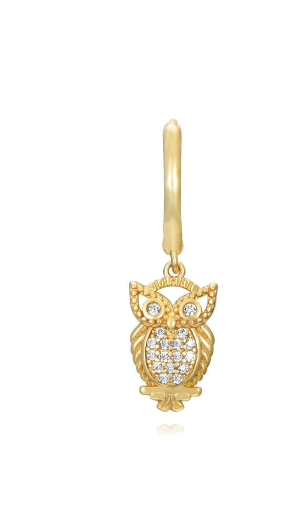Le Marshand®  -  Joyería en plata 925, chapado en Oro 24K - Arito Buho - Diseños propios - Brazaletes, pulseras, collares y pendientes - Joyería online - Mallorca