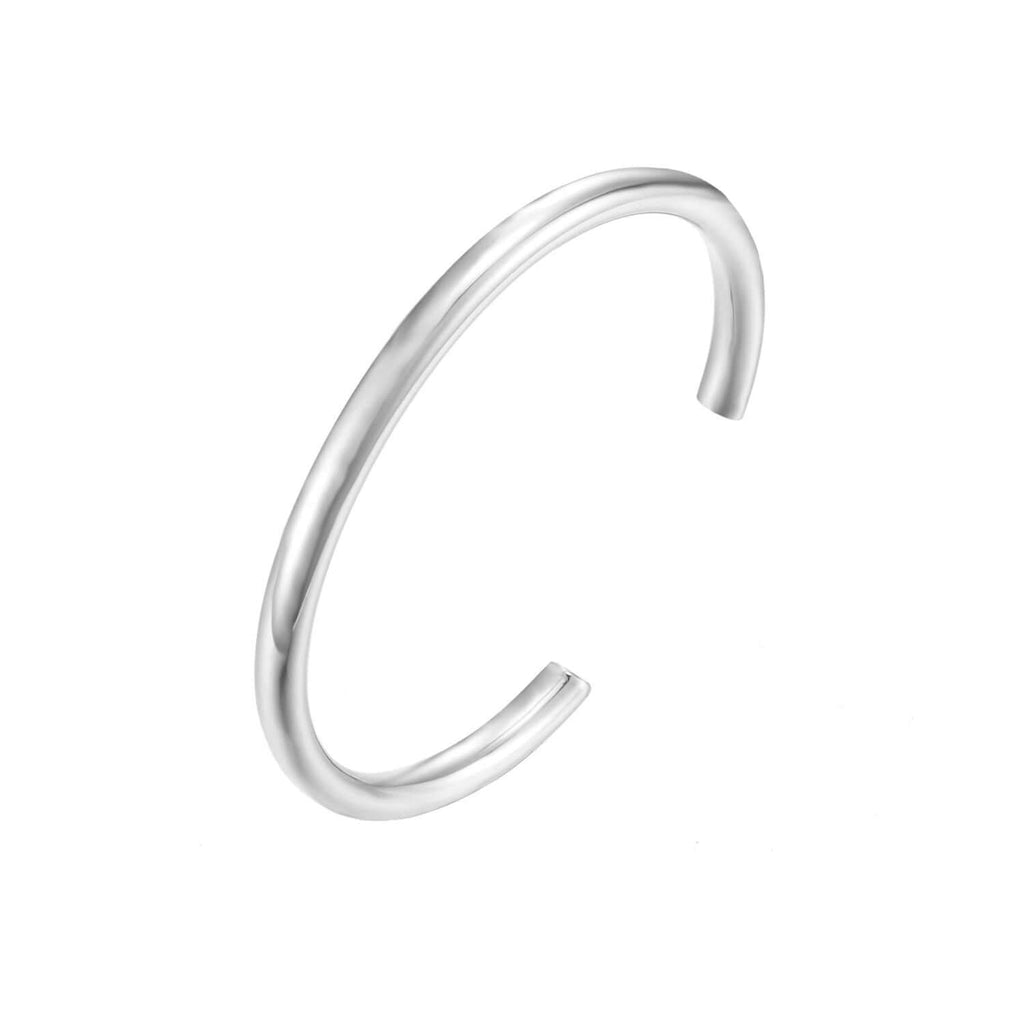 Le Marshand®  -  Joyería en plata 925, chapado en Oro 24K - Brazalete Dion (Plata) - Diseños propios - Brazaletes, pulseras, collares y pendientes - Joyería online - Mallorca