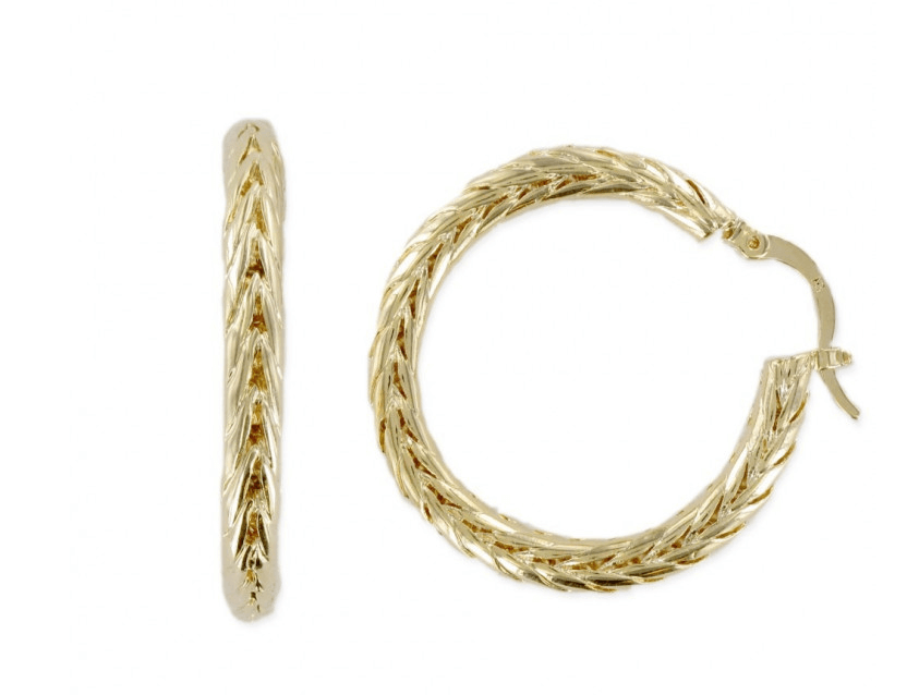 Le Marshand®  -  Joyería en plata 925, chapado en Oro 24K - Aros Trigo 40 - Diseños propios - Brazaletes, pulseras, collares y pendientes - Joyería online - Mallorca